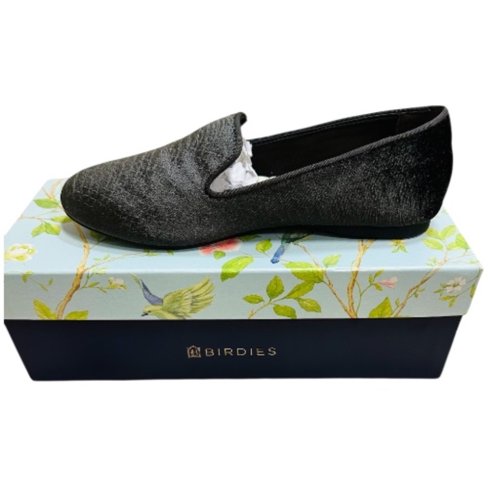 Birdies The Starling Python Embossed Velvet Loafer | Size 7 - Picture 6 of 10